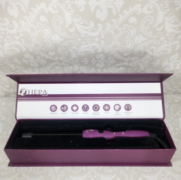 NIB Hera Purple Hair Curler #HC-002